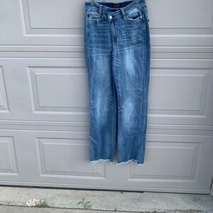 judy blue dad jeans women’s size 26 two buttons